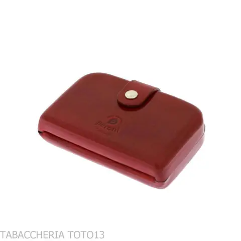 Giramondo portamonete e porta carte di credito in cuoio fiorentino colorato - Articoli regalo