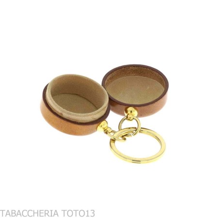 Portachiavi - portapillole in cuoio fiorentino - Articoli regalo