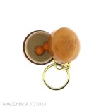 Porte-clés - pilulier en cuir florentin - Cadeaux - Cuir florentin