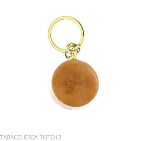 Llavero - pastillero en cuero florentino - Peroni Firenze