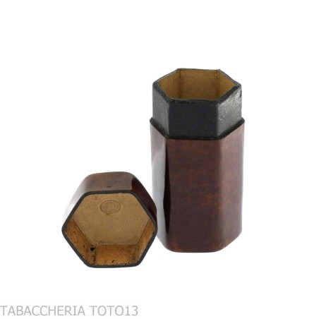 Table matchbox in Florentine leather - Lighters - Florentine leather