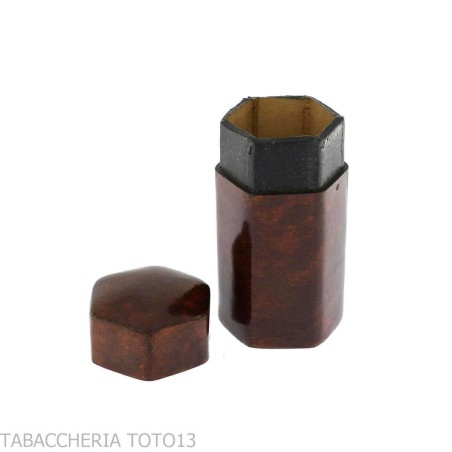 Table matchbox in Florentine leather - Lighters - Florentine leather