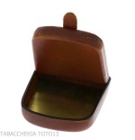 Posacenere da tasca in cuoio fiorentino - Accessori Per Sigari