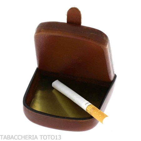 Posacenere da tasca in cuoio fiorentino - Accessori Per Sigari