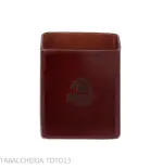 Estuche para cajetilla de cigarrillos con corte oblicuo en piel florentina de color - Accesorios Para Cigarrillos y Laminado