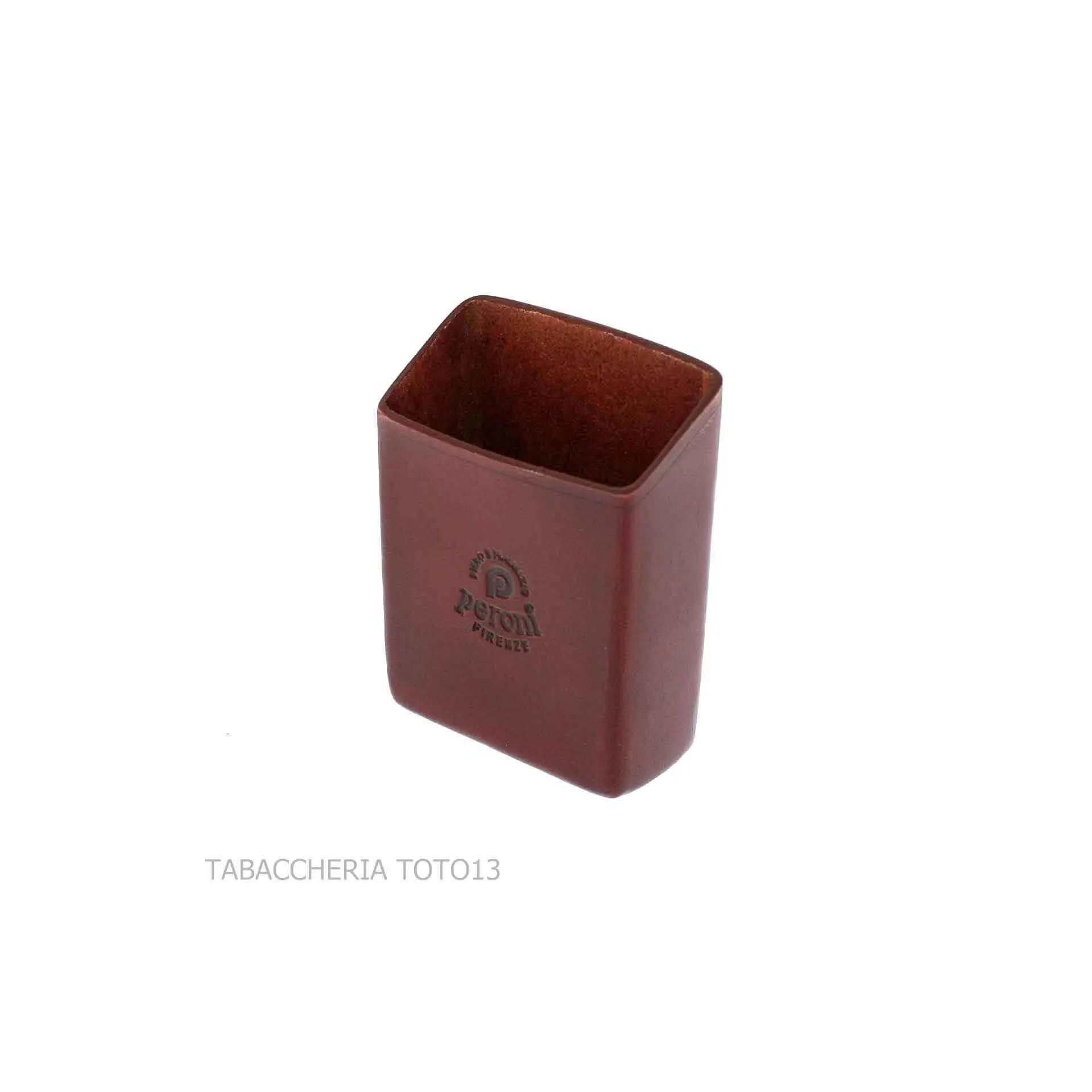 Estuche para cajetilla de cigarrillos con corte oblicuo en piel florentina de color - Accesorios Para Cigarrillos y Laminado Estuche para cajetilla de cigarrillos con corte oblicuo en piel florentina de color - Accesorios Para Cigarrillos y Laminado