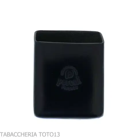 Estuche para cajetilla de cigarrillos con corte oblicuo en piel florentina de color - Accesorios Para Cigarrillos y Laminado