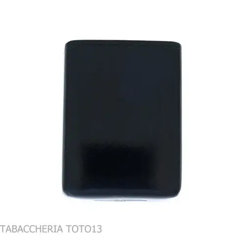 Estuche para cajetilla de cigarrillos con corte oblicuo en piel florentina de color - Accesorios Para Cigarrillos y Laminado