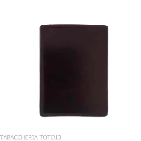 Estuche para cajetilla de cigarrillos con corte oblicuo en piel florentina de color - Accesorios Para Cigarrillos y Laminado