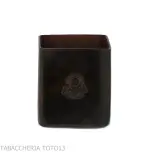 Estuche para cajetilla de cigarrillos con corte oblicuo en piel florentina de color - Accesorios Para Cigarrillos y Laminado