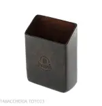 Etui für Zigarettenschachtel mit schrägem Schnitt aus farbigem Florentiner Leder - Zubehör Für Zigaretten Und Rolling