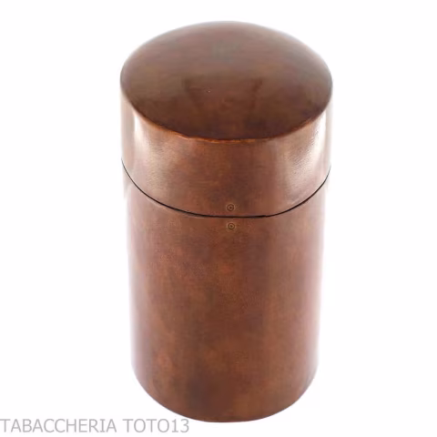 Petite table verticale porte-cigare en cuir florentin - Accessoires Cigare - Cuir florentin