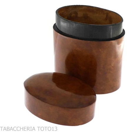 Petite table verticale porte-cigare en cuir florentin - Accessoires Cigare - Cuir florentin