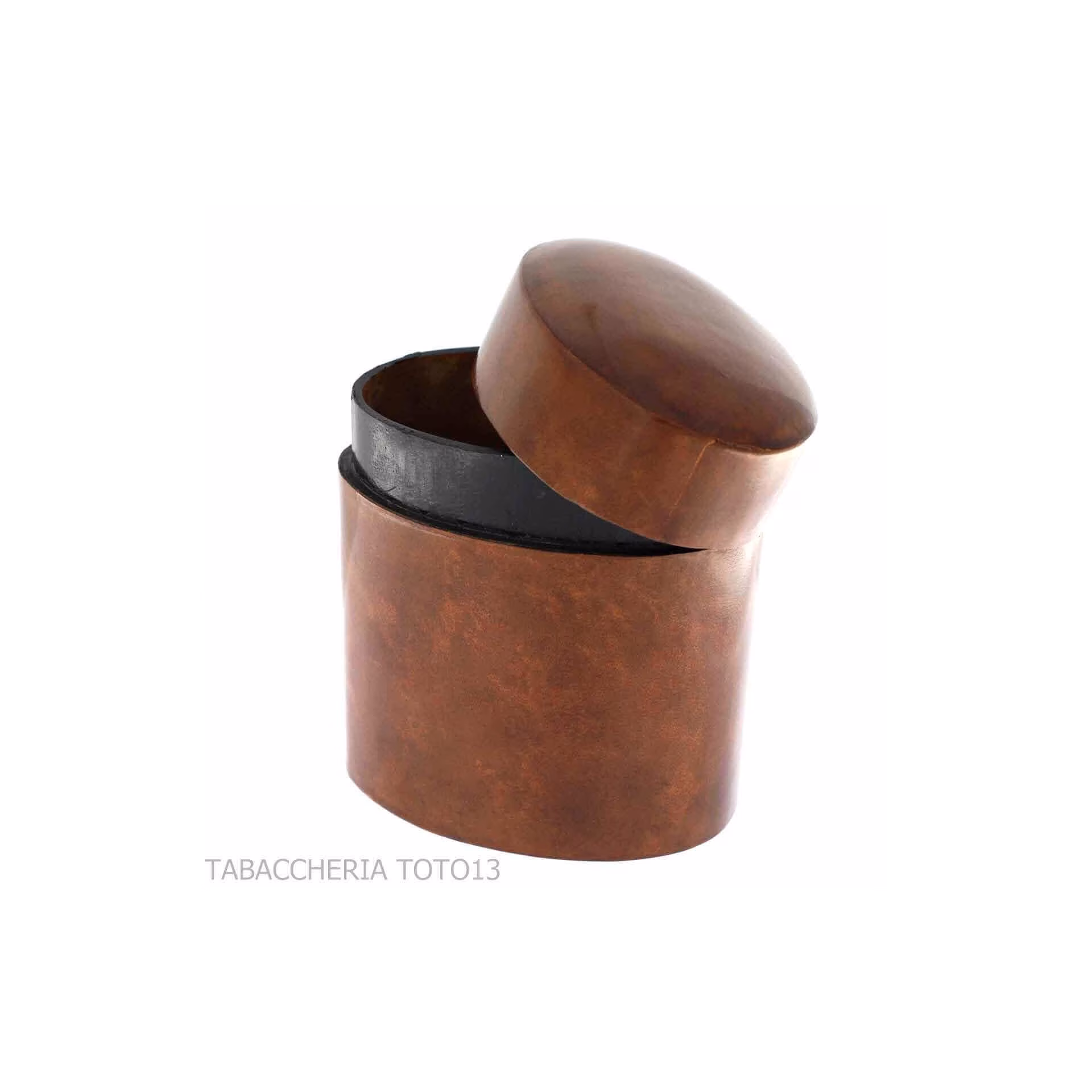 Petite table verticale porte-cigare en cuir florentin - Accessoires Cigare - Cuir florentin