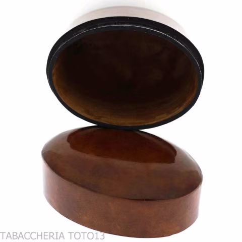 Small vertical table holder in Florentine leather - Accessories Cigar - Florentine leather
