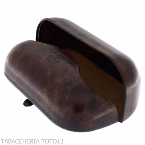 Rigid glasses case in Florentine leather - Gifts Ideas - Florentine leather
