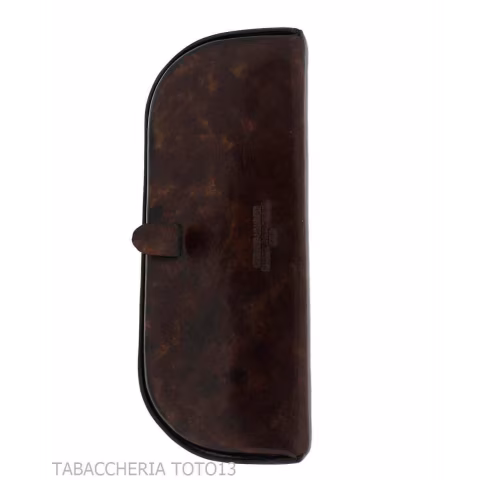 Rigid glasses case in Florentine leather - Gifts Ideas - Florentine leather
