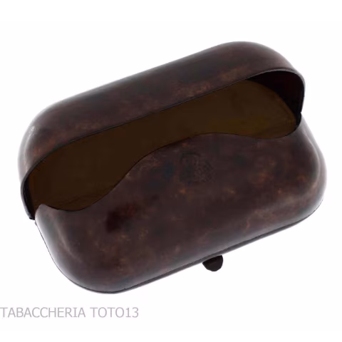Custodia per occhiali, rigida in cuoio fiorentino - Articoli regalo