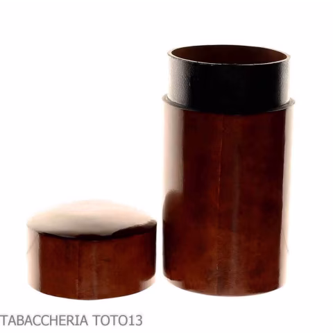 Large table vertical cigar holder in Florentine leather - Accessories Cigar - Florentine leather