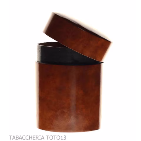 Large table vertical cigar holder in Florentine leather - Accessories Cigar - Florentine leather