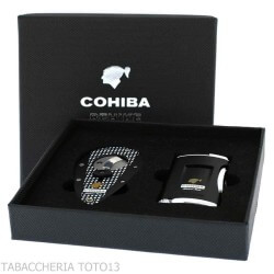 Cohiba Beihke Set Feuerzeug und Zigarrenabschneider Xikar