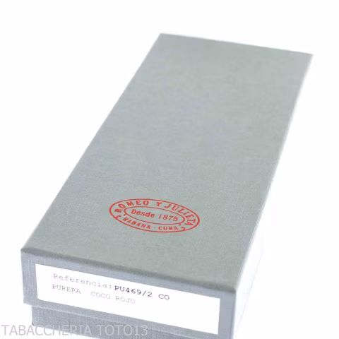 Romeo y Julieta pocket cigar case in crocodile bordeaux leather - Accessories Cigar