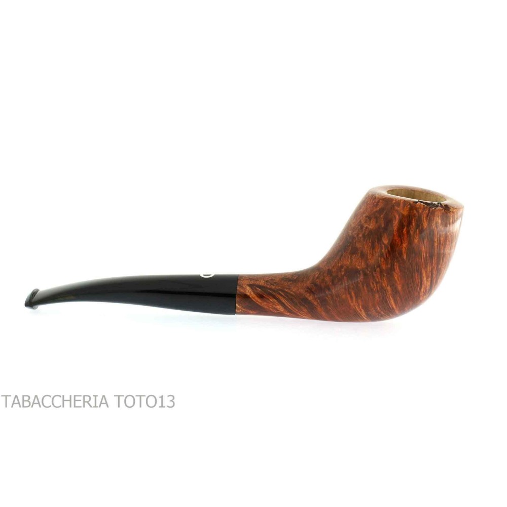 Il Ceppo woodstock arcuata radica fiammata lucida grado 4 - Pipe