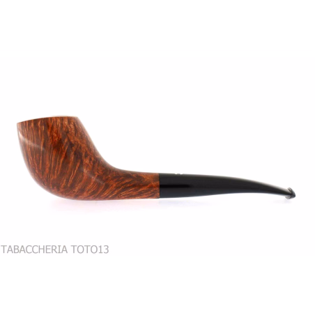 Il Ceppo woodstock tobacco shape arcuate root flamed shiny grade 4 - Tobacco Pipes - Natural root