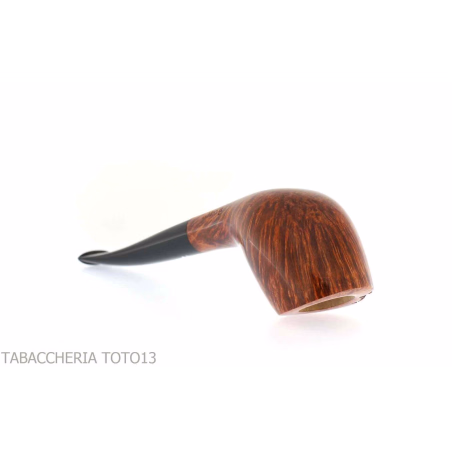 Il Ceppo woodstock tobacco shape arcuate root flamed shiny grade 4 - Tobacco Pipes - Natural root