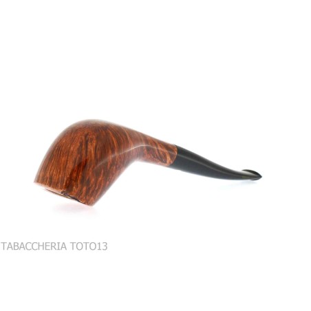Il Ceppo woodstock arcuata radica fiammata lucida grado 4 - Pipe