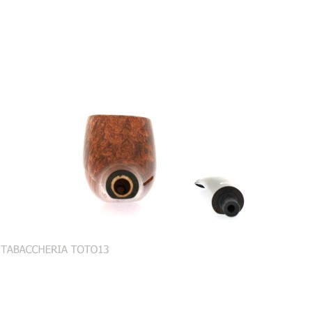 Il Ceppo woodstock arcuata radica fiammata lucida grado 4 - Pipe