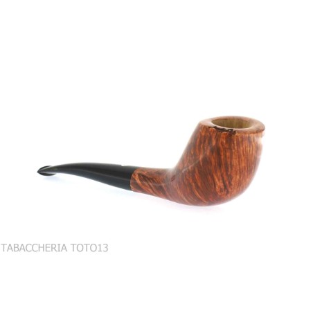 Il Ceppo woodstock tobacco shape arcuate root flamed shiny grade 4 - Tobacco Pipes - Natural root