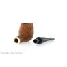 Il Ceppo Tobacco pipe, grade 1 sandblasted freeform IL CEPPO PIPE Il Ceppo