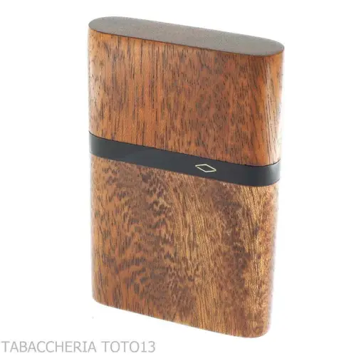 Mahagoni-Taschenetui für kleine Zigarren oder Zigaretten - Zubehör Cigar