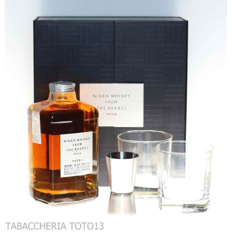Nikka From The Barrel caja con gafas y aparejos Vol.51,4% Cl.50 - Nikka Distillery