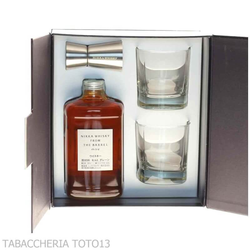Nikka From The Barrel caja con gafas y aparejos Vol.51,4% Cl.50 - Nikka Distillery