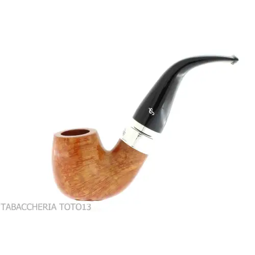 Pipe Peterson série Rosslare plié billard X220 en bruyère naturelle - Pipe Pour le Tabac - Racine naturelle