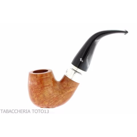 Peterson Rosslare bent billiard X220 radica naturale - Pipe