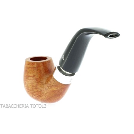 Peterson Pfeife Rosslare Serie gebogen Billard X220 in natürlichem Dornbusch - Tabakpfeifen