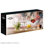 Tastes Good Gin Tonic Set of 4 glasses with 4 glass straws - Accessories For Wine & Spirits And Glasses