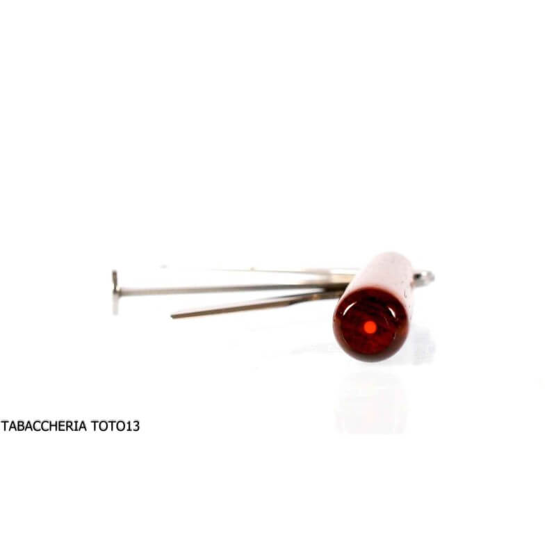 Ser Jacopo pipe curator recouvert de bruyère 3 outils et corps pressbacco - Ser Jacopo Pipe