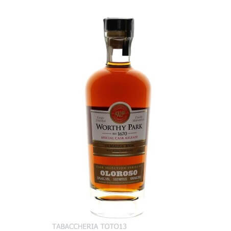 Worthy Park single estate Oloroso cask Vol.55% Cl.70 WORTHY PARK ESTATE LTD Rum