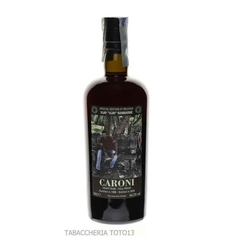 Caroni Employees Vijay “Vijay” Ranmarine 1996 Vol.64,5% Cl.70 - Caroni Distillery