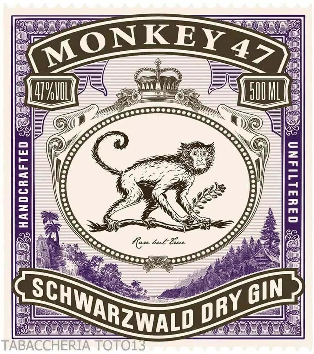 Monkey 47 Schwarzwald Dry Gin botanicals used | 47