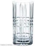 Tastes Good bebida larga Juego de 4 vasos de tambor altos con 4 pajitas de vidrio - Accesorios Para Vinos Y Licores Y Vidrios