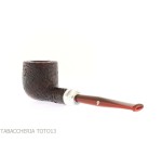 Bague en argent sablé Peterson Kapries 606 tabac à pipe briar - Pipe Pour le Tabac - Racine naturelle