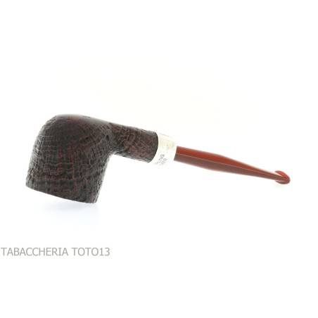 Bague en argent sablé Peterson Kapries 606 tabac à pipe briar - Pipe Pour le Tabac - Racine naturelle