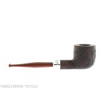 Peterson Kapries 606 Tabakpfeifentopf Briar sandgestrahlter Silberring - Tabakpfeifen