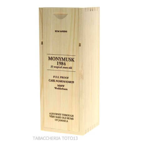 Monymusk 1984 MMW Wedderburn rum 35 y.o. Vol.69% Cl.70