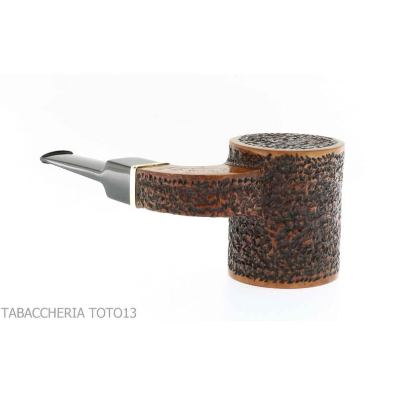Ser Jacopo Insanus N.3 pipe poker avec torche latérale incurvée - Ser Jacopo Pipe